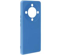 Avizar, Cover per Honor Magic 5 Lite 5G semi-rigida soft-touch Fast Cover, Blu
