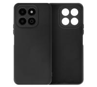 Avizar Cover per Honor X6b semi-rigida soft-touch antimacchie, Nero