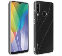 Avizar, Cover per Huawei Y6p Silicone Antishock, Trasparente