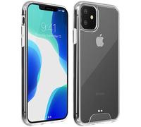 Avizar, Cover per iPhone 11 Doppio Strato Collezione Cristal, Trasparente