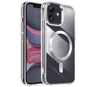 Avizar, Cover per iPhone 11 Elegante e raffinato, Argento
