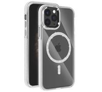 Avizar, Cover per iPhone 11 Pro Silicone Glitterato, Argento