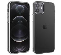 Avizar, Cover per iPhone 12 / 12 Pro Silicone Antishock, Trasparente