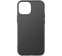 Avizar, Cover per iPhone 13 Mini silicone flessibile sottile Classic Case, Nero