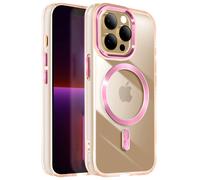 Avizar, Cover per iPhone 13 Pro Elegante e raffinato, Rosa Champagne