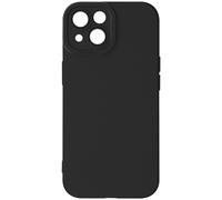 Avizar Cover per iPhone 13 silicone opaco fotocamera protetta, Nero