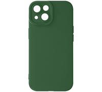 Avizar Cover per iPhone 13 silicone opaco fotocamera protetta, Verde