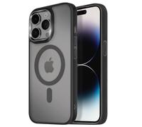 Avizar Cover MagSafe per iPhone 14 Pro Retro opaco smerigliato, Nero