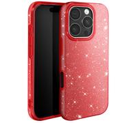 Avizar, Cover per iPhone 16 Pro Max Protezione antiurto multistrato, Rosso