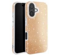 Avizar, Cover per iPhone 16 Protezione antiurto multistrato, Oro