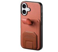Avizar, Cover per iPhone 17 Effetto Tessuto con Supporto e Porta Carte
