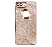 Avizar, Cover per iPhone 7 Plus e 8 Plus glitter amovibile serie Protecam Spark