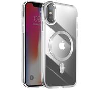 Avizar, Cover per iPhone XS e X Elegante e raffinato, Argento