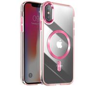 Avizar, Cover per iPhone XS e X Elegante e raffinato, Rosa Champagne