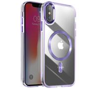 Avizar, Cover per iPhone XS e X Elegante e raffinato, Viola