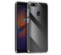 Avizar, Cover per Moto E6 Play Protezione flessibile, Trasparente