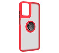 Avizar, Cover per Moto G24 anello magnetico supporto video, Rosso