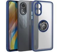Avizar, Cover per Oppo A38 anello magnetico supporto video, Blu notte