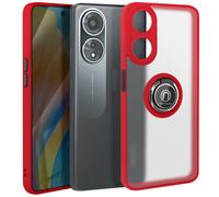 Avizar, Cover per Oppo A58 anello magnetico supporto video, Rosso