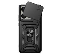 Avizar Cover per Oppo Find X9 Pro con Anello Supporto e Copri Fotocamera Scorrevole