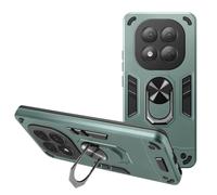 Avizar Cover per Redmi Note 14 Pro con anello e supporto antiurto, Verde chiaro