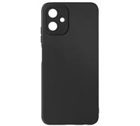 Avizar Cover per Samsung Galaxy A06 silicone morbido e flessibile, Nero
