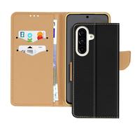 Avizar Cover per Samsung Galaxy A36 Supporto video Fancy, Nero / Oro