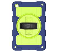 Avizar Cover per Samsung Galaxy Tab A9 Plus anti-urto cavalletto e manico, Blu scuro