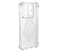 Avizar, Cover per Xiaomi 14 silicone angoli bumper anti-urto, Trasparente
