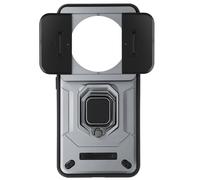 Avizar, Cover per Xiaomi 14 Ultra anello supporto coprifotocamera scorrevole