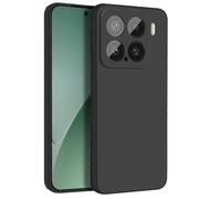 Avizar Cover per Xiaomi 15 Silicone Morbido Opaco, Nero