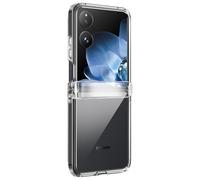 Avizar Cover per Xiaomi Mix Flip rigida design visibile protezione cerniera, Trasparente