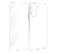 Avizar, Cover per Xiaomi Redmi 13C e Poco C65 silicone e vetro temperato 9H