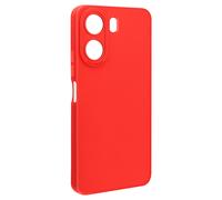 Avizar, Cover per Xiaomi Redmi 13C silicone fotocamera protetta, Rosso