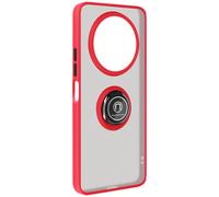 Avizar Cover per Xiaomi Redmi A3 anello metallico funzione supporto, Rosso