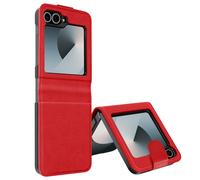 Avizar, Cover per Z Flip6 pelle vegan pieghevole linguetta magnetica