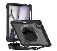 Avizar, Cover Rinforzata per iPad Air 13" 2025 con Tracolla e Supporto Video