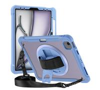 Avizar, Cover Rinforzata per iPad Air 13" 2025 con Tracolla e Supporto Video
