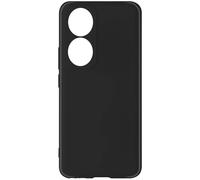 Avizar, Cover Soft-Touch per Honor 90 Serie Fast Cover Antiscivolo, Nero