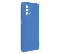 Avizar, Cover Soft-Touch per Oppo A74 in Silicone Semirigido Antiscivolo, Blu