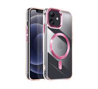 AVIZAR Cristal color COVER per Apple iPhone 12 Pro, Rosa champagne