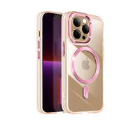 AVIZAR Cristal color COVER per Apple iPhone 13 Pro, Rosa champagne