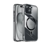 AVIZAR Cristal color COVER per Apple iPhone 15, Nero