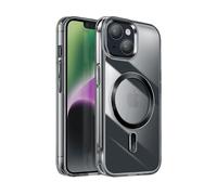 AVIZAR Cristal color COVER per Apple iPhone 15 Plus, Nero