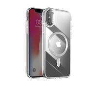 Avizar, Cover per iPhone XS e X Elegante e raffinato, Argento