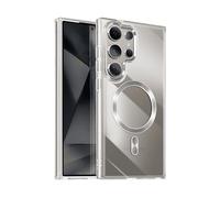 AVIZAR Cristal color COVER per Samsung Galaxy S24 Ultra, Argento