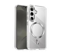 AVIZAR Cristal color COVER per Samsung Galaxy S25 Plus, Argento