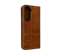 AVIZAR CROSSWEAVE CUSTODIA per Honor 90 Lite, Marrone