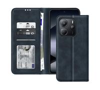 AVIZAR CROSSWEAVE CUSTODIA per Xiaomi Redmi Note 14 4G, Blu notte