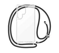 AVIZAR Crystal cord CUSTODIA per Samsung Galaxy S24 Ultra, Trasparente